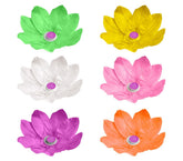 Lanterne fleur de lotus flottante 30 x 30 cm 05237 couleurs assorties