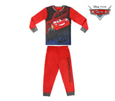 22-2287 Pyjama pour enfant imprimé Cars manches longues 100% coton 3 à 7 ans