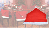 Couverture de Noel chapeau Santa pour dossier 70 x 52 cm