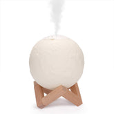 Lampe lune 3D conduit 13cm aromathérapie intensité lumière humidificateur