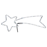 Comète lumineuse de Noël Lumière bleue avec LEDs clignotantes 65L cm