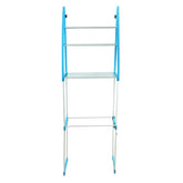 Étagère de salle de bains modulaire en plastique 210627 bleu 152H cm