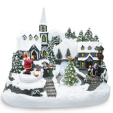 361031 Manège de Noël avec lumières, sons et mouvements 32x20x25 cm
