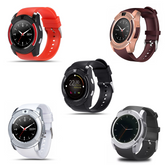 00095 Smartwatch cadran rond 3cm horloge notifications et tracker caméra