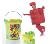Set de 40 pièces - coffre coloré en forme de seau avec poignée - Lego 114220