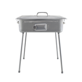 Grand Barbecue Fornacella en plaque imprimée 27x37cm avec Grille et Couvercle