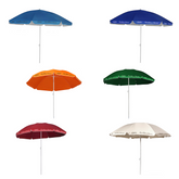 Parasol de plage Gian Marco Venturi 543702 avec mât central 180 cm
