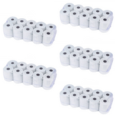 Pack 50 rouleaux de papier térmico ONE OFFICE para 57mm x 35mt agujero 12mm 55gr