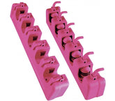 Support mural pour balais et ustensiles (pour 11 accessoires) - Gain de place