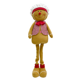 Boule de pain d'épice mâle 80 cm 301102 Décoration de Noël avec lumières