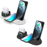 Chargeur sans fil 992047 Station de charge 6 en 1 pour smartphones