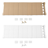 Étagère extensible pour armoires 35x72,5 cm étagère télescopique pour meubles