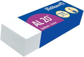 Lot de 20 gommes PELIKAN AL 20 blanches pour crayons