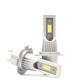 Lot de 2 ampoules LED M9 H7 pour voiture et moto, 1500LM 16W, lumière blanche