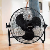 Ventilateur Portable Rechargeable Solaire Sans Fil de Table/Mural pour Camping
