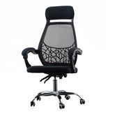 Chaise bureau LEONARDO Fauteuil de direction noir avec appui-tête et accoudoirs