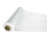 Lot 3 rouleaux film rétractable transparent élastique manuel 23 µm 2,4 kg 500 mm