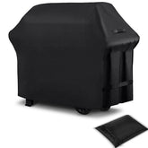 Housse pour barbecue en tissu imperméable 170X61X117 noir avec fermeture velcro