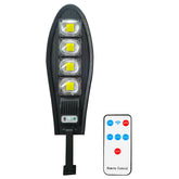 Lampe Solaire Phare Lanterne 80W W779B avec Détecteur Mouvement et Télécommande