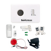 Kit d'alarme antivol domestique sans fil avec contrôle via application GSM