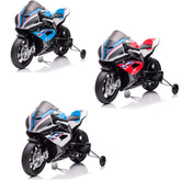 Moto électrique pour enfants BMW HP4 Race à 2 roues avec licence officielle, 12V