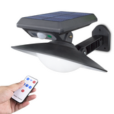 Lampe LED Rechargeable à Solaire IP65 avec Télécommande Détecteur Infrarouge