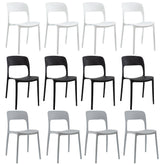Pack 4 chaises STYLE polypropylène Design moderne empilables Home Bar Restaurant