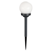 Lampe Sphérique Rechargeable Solaire 15cm pour l'Extérieur avec Piquet de Jardin