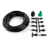 2 PZ Kit système d'arrosage automatique nébuliseur pour extérieur, câble de 10 m