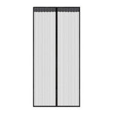 Moustiquaire Magnétique Portes Fermeture Aimant 100x210cm Rideau Anti-Moustiques