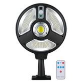 Lampe Solaire Lampadaire de Rue 220 LED Panneau Solaire Télécommande IP66