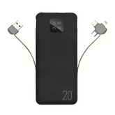 Powerbank 20000mAh chargeur rapide portable avec 4 ports USB