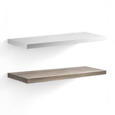 Étagère murale porte-objets 80x23,5x3,8 MDF, design encastré multifonction