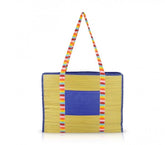 65147 - Sac de plage paille et tissu - modèle Aisha Bio - Onshore