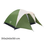 68041 - Tente de campagne 4 places avec lucarne 310 x 240 x 130 cm