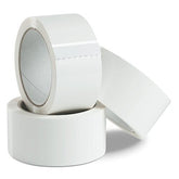 36 pcs ruban d'emballage 50 mm x 132 mètres - BLANC - MADE IN ITALY