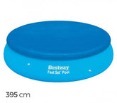 58034 - Couverture pour piscine hors sol - ronde - 395 cm Bestway en Pvc