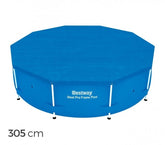 58036 -Couverture pour piscine hors sol Bestway feuille de polyéthylène de 305cm