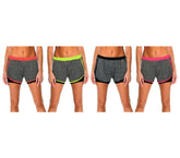 KZ-172 - Shorts de sport avec pantalon intérieur pour femmes