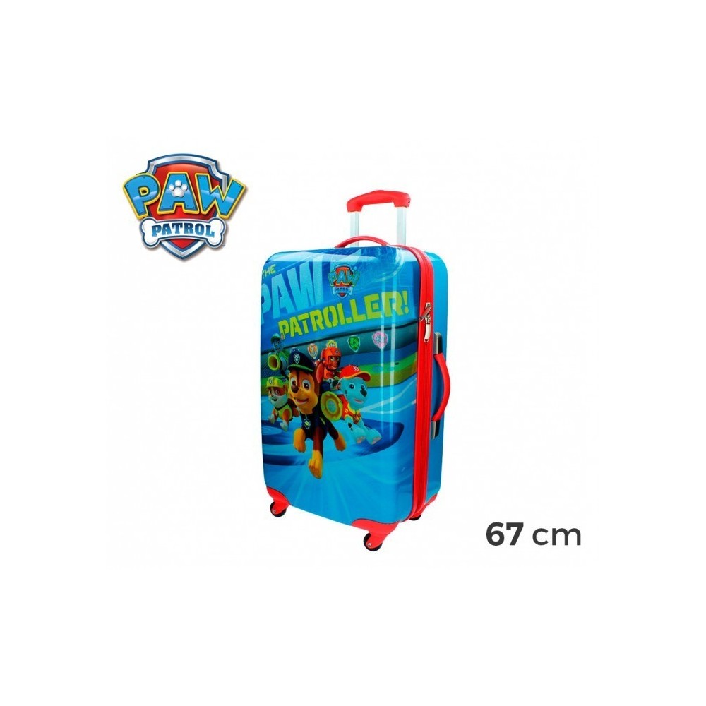 4771551 Chariot valise -Bagage à main en ABS rigide PAW PATROL 67X42X24