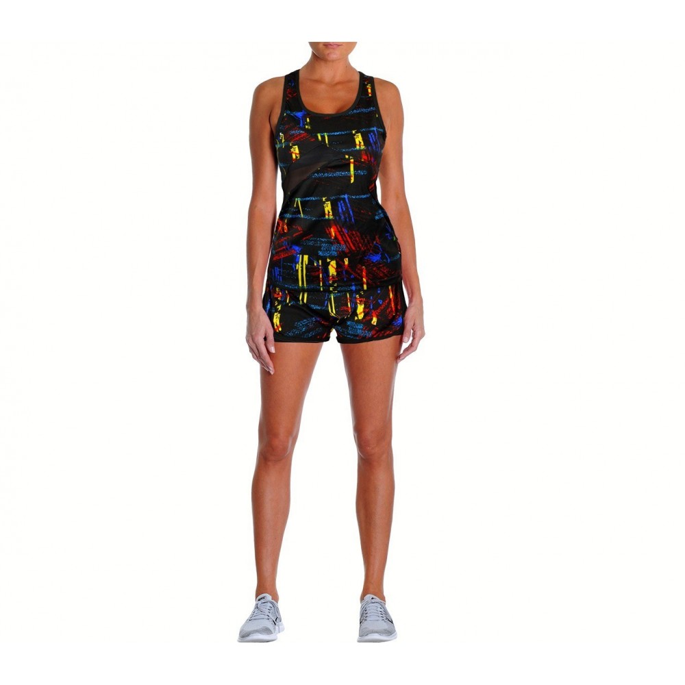 Ensemble de sport pour femme KENYA avec débardeur et short en tissu respirant