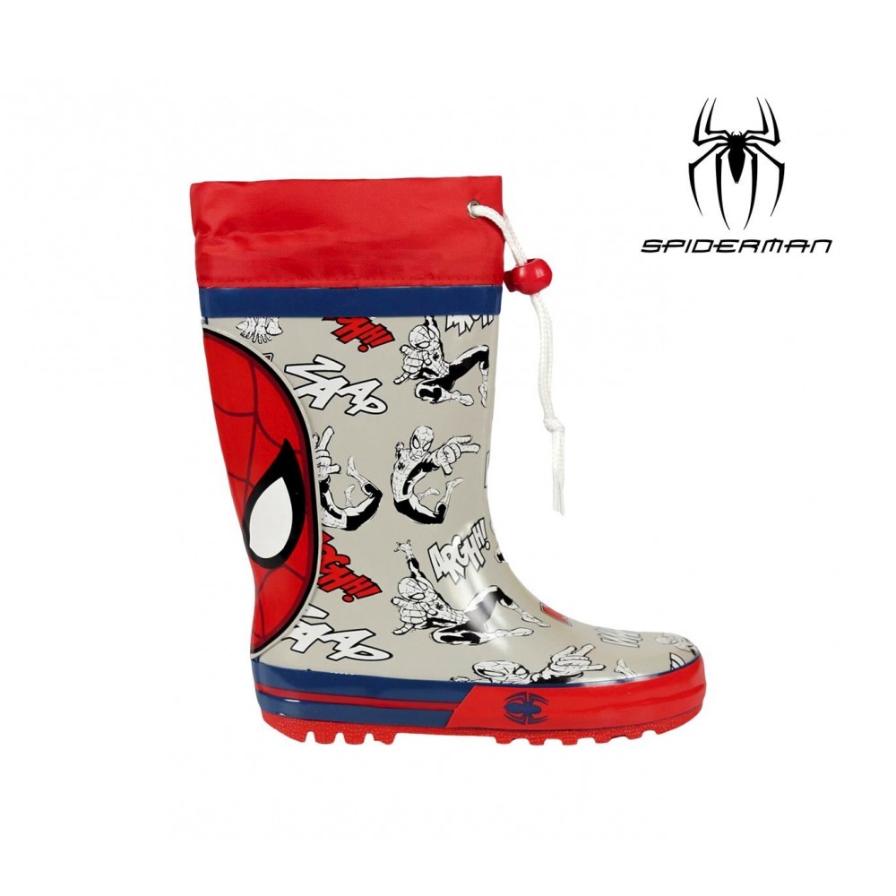 2300001841 Bottes de pluie galoches pour enfant SPIDERMAN tailles de 24 à 31