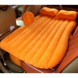 775310 Matelas de voiture gonflable avec pompe intégrée et 2 coussins