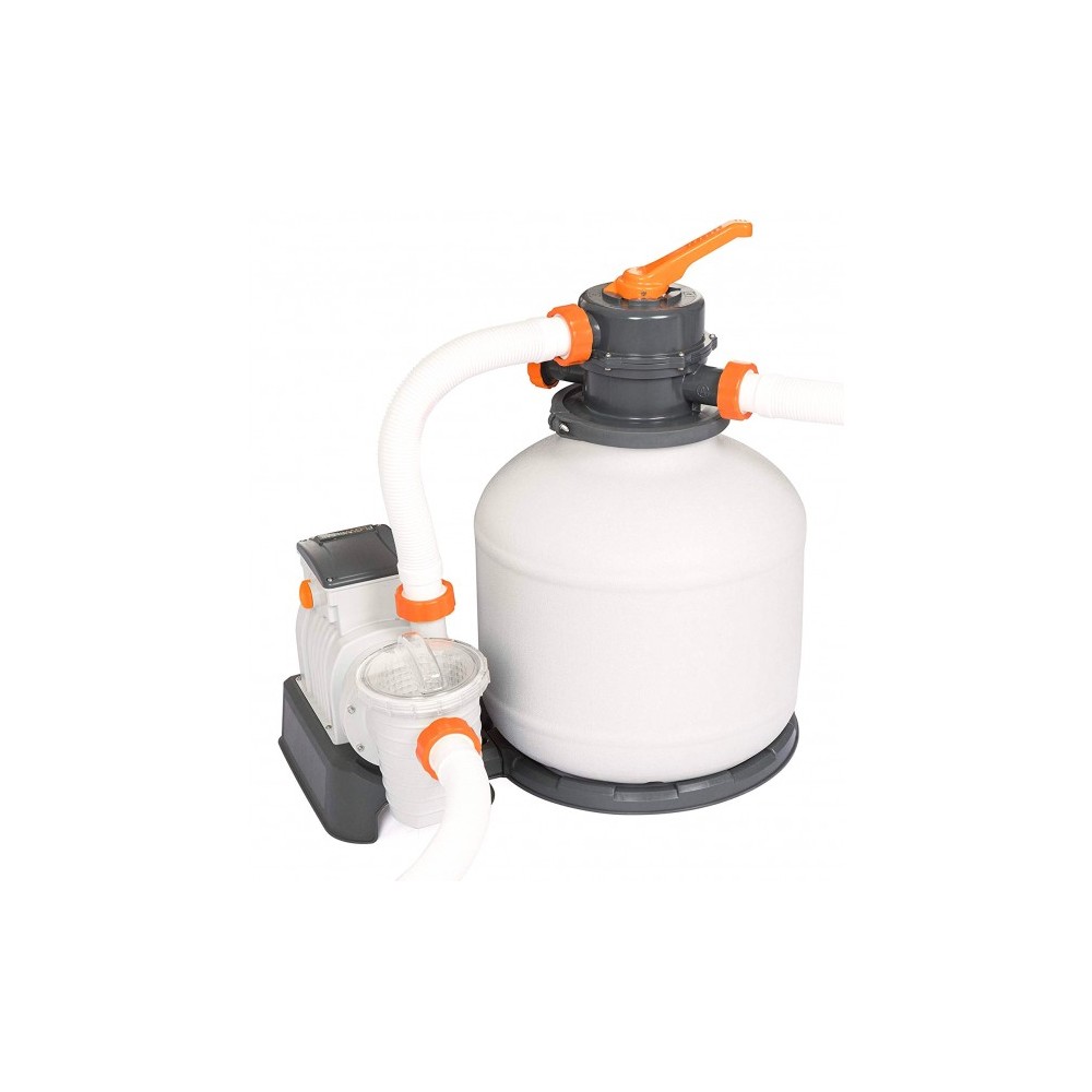 58497 Pompe de filtration à sable BESTWAY pour piscine flowclear 5.678 l/h