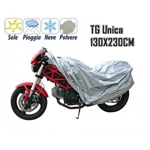 Funda protectora de PVC para la moto 130*230CM - impermeable anti-polvo y suciedad