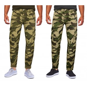 LC-22 Pantalon cargo camouflage NEW BRAMS pour homme...