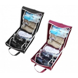 Valise de voyage portable pour 6 paires de chaussures