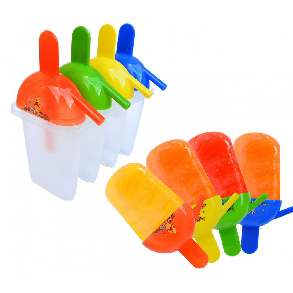 Set de 4 fourmis colorées pour les glaces fait-maison Winnie l’ourson