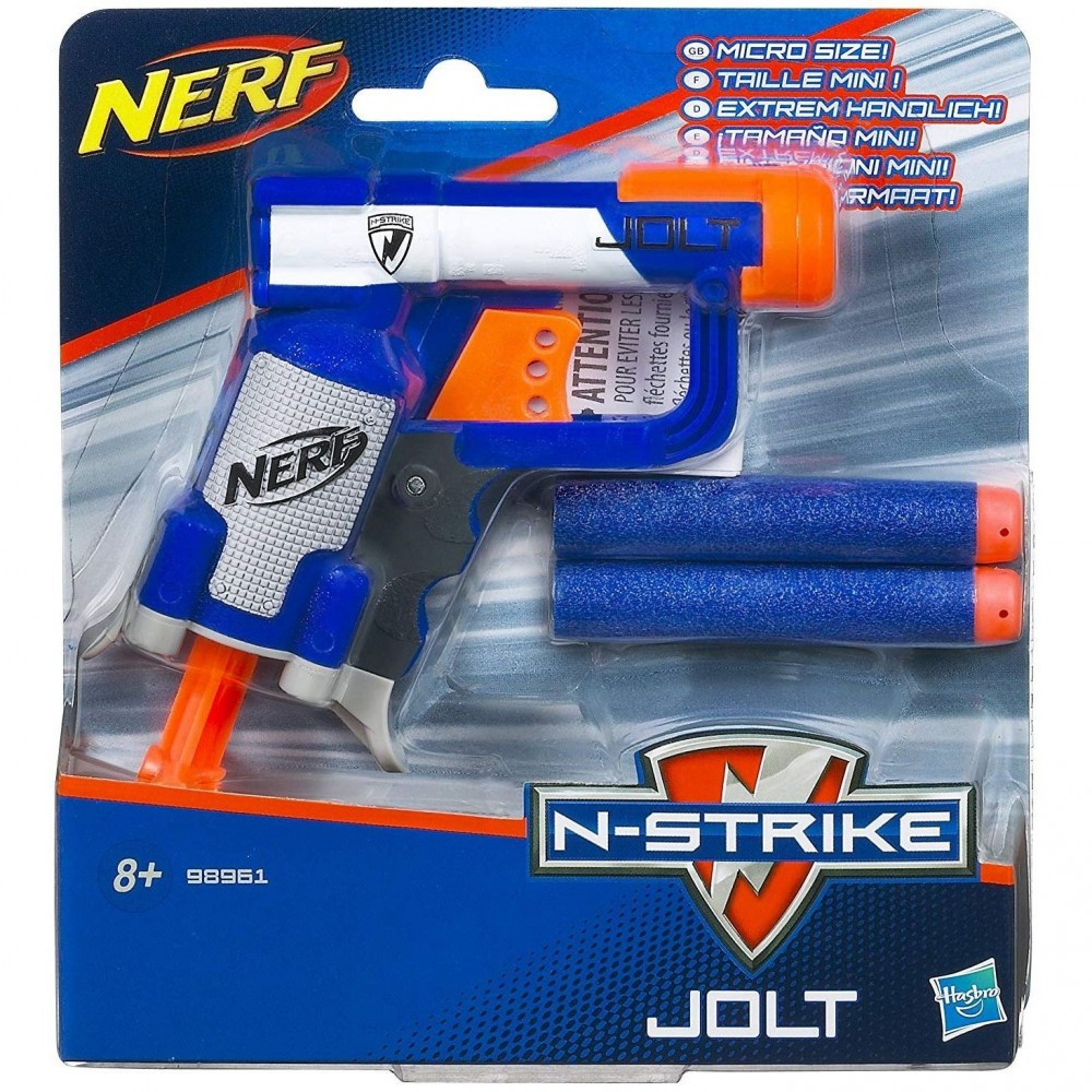 Hasbro NERF N-STRIKE Jolt Mini Dart Blaster 923372 Jouet multi-couleur