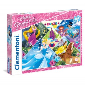 Puzzle Disney Princess 270910  avec 4 princesses...